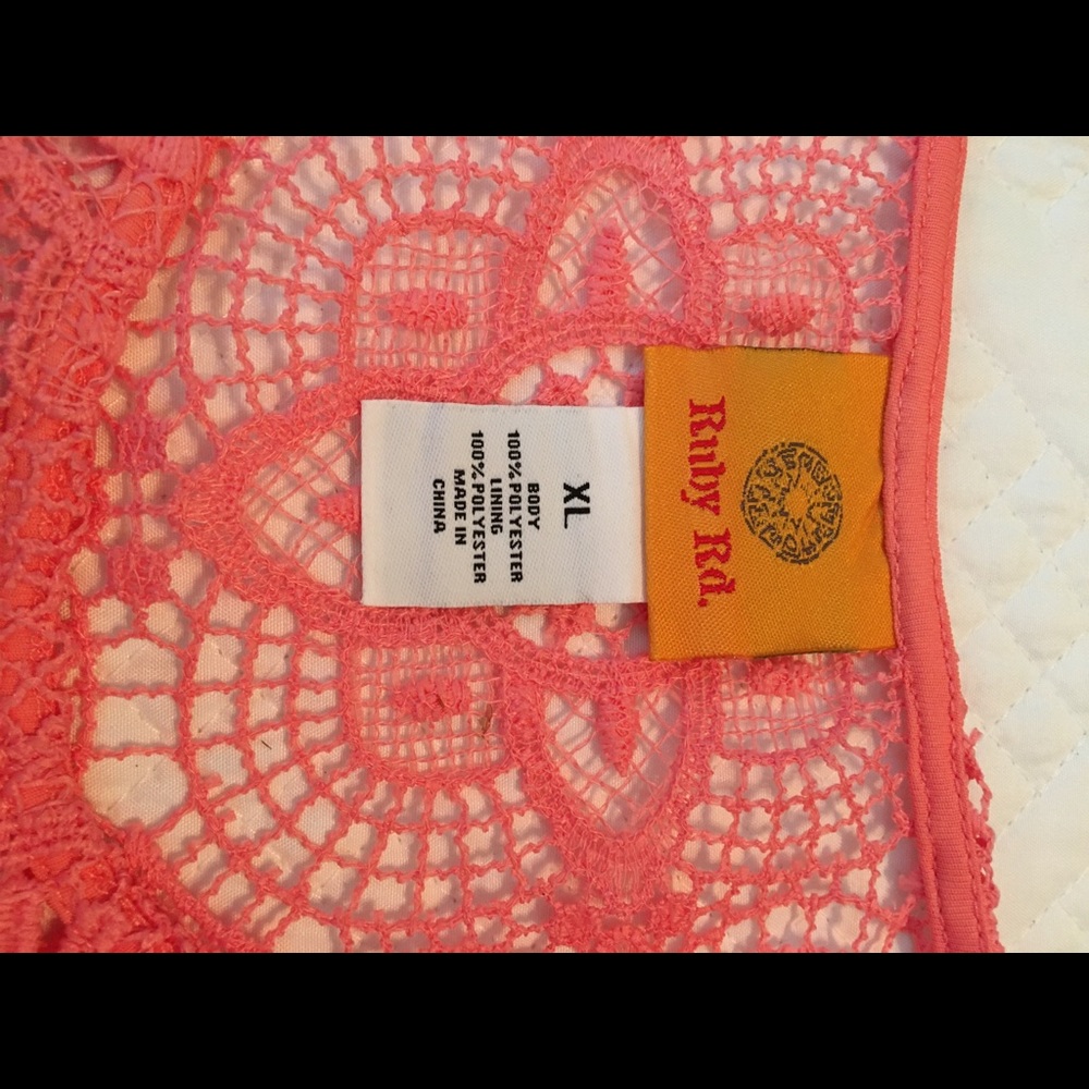 Ruby Rd Lace Top - Picture 3 of 5